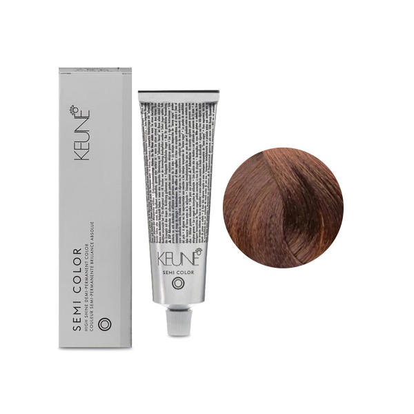 Keune Краска для волос Semi Color, 6.37 темный блондин эспрессо золотисто-фиолетовый, 60 мл купить - 0