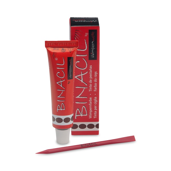 Binacil Краска для бровей и ресниц, Графит, 15 мл купить - 0