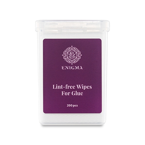 Enigma Безворсовые салфетки для клея, 200 шт купить - 0