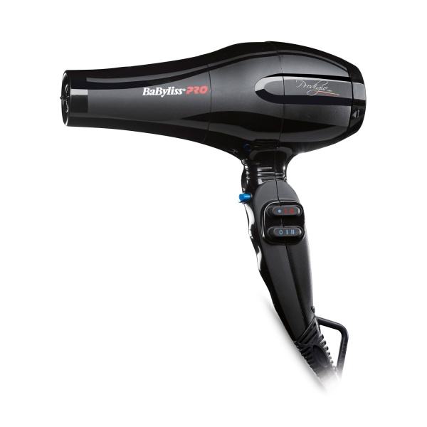BaByliss Pro Фен Prodigio, 2100 Вт, 2 насадки, черный купить - 0