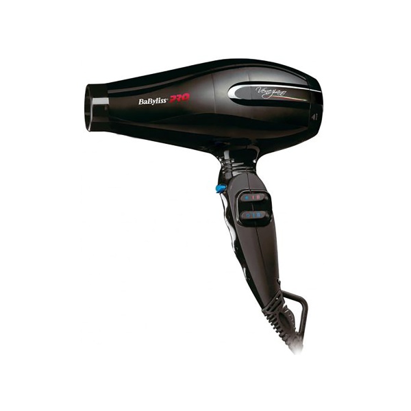BaByliss Pro Фен Veneziano 2000 Вт, 2 насадки, черный купить - 0