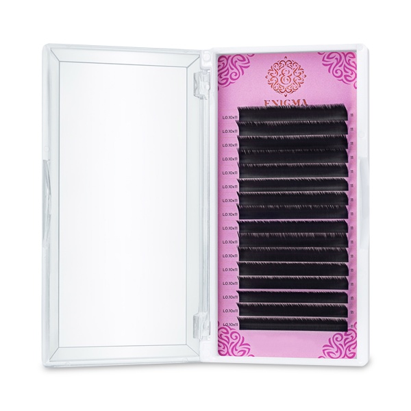 Enigma Ресницы, черные, 0.10/L/15 мм, 16 линий купить - 0