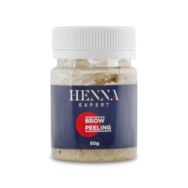 Henna Expert Пилинг для бровей с овсяными хлопьями и 4 маслами, 50 гр купить - 0