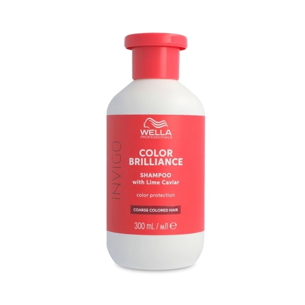 Wella Professionals Шампунь для защиты цвета окрашенных жестких волос Invigo Brilliance, 300 мл купить - 0