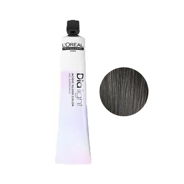L'Оreаl Prоfessiоnnel Гель-крем для волос без аммиака Diа Light, 6.11 Темный блондин глубокий пепельный, 50 мл купить - 0