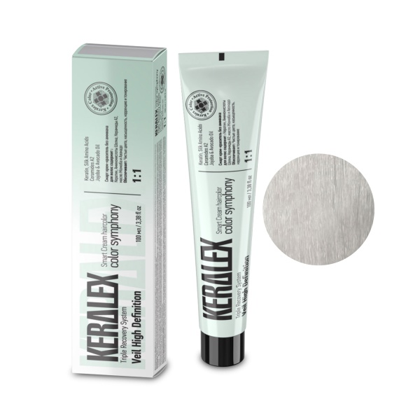 Keralex Крем-краска для волос Veil HD, Clear Прозрачный, 100 мл купить - 0