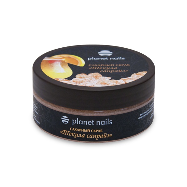 Planet Nails Сахарный скраб для тела, Текила санрайз, 170 гр купить - 0