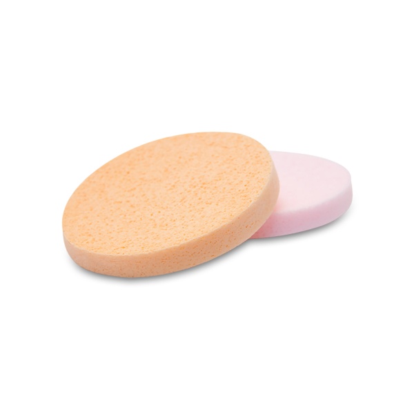 Planet Nails Спонж косметический, круглый, цветной, 8 см, 2 шт купить - 0