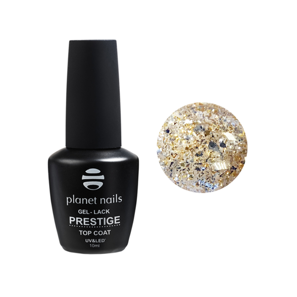 Planet Nails Топ для гель-лака Prestige Top Foil, 10 мл купить - 0
