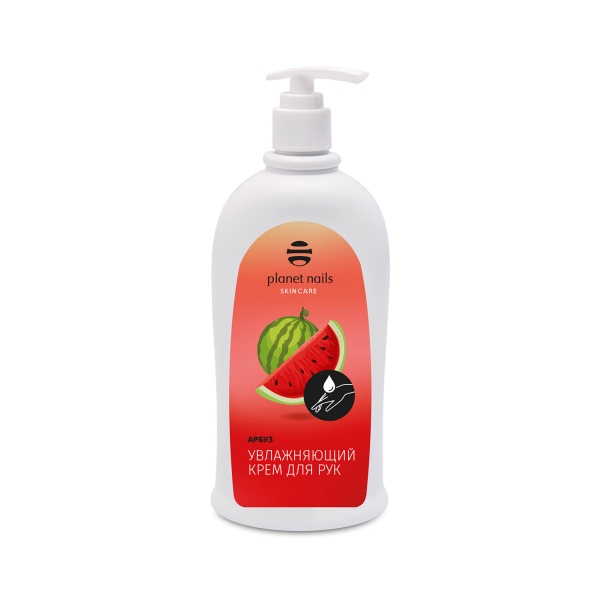 Planet Nails Увлажняющий крем для рук, Арбуз, 500 мл купить - 0