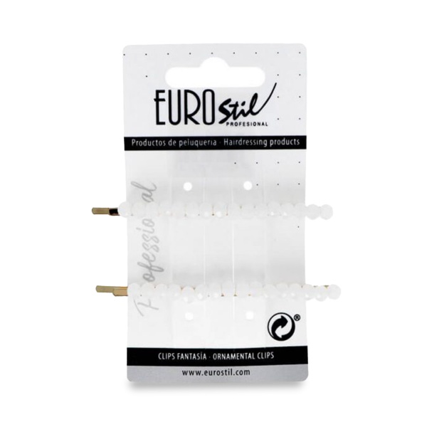 Eurostil Заколка для волос декоративная, №2, 2 шт купить - 0