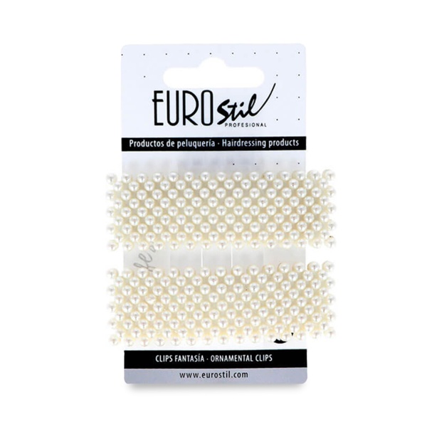 Eurostil Заколка для волос декоративная, №5, 2 шт купить - 0