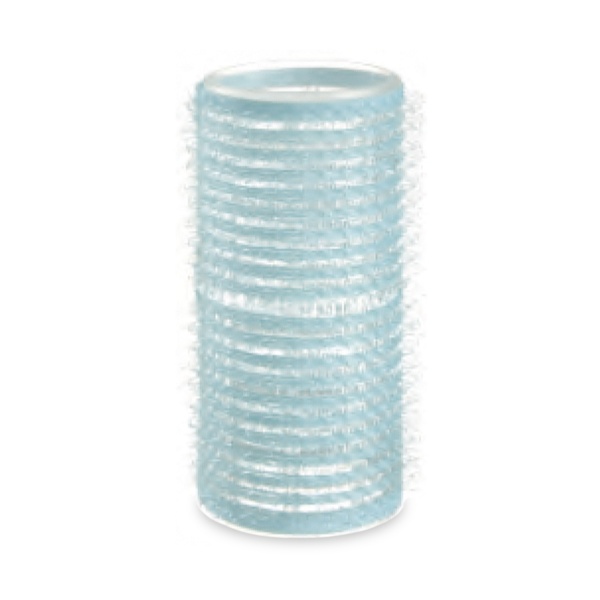 Harizma Бигуди на липучке, голубые, 28 x 63 мм, 12 шт купить - 0