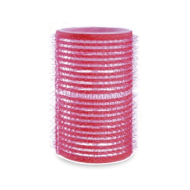 Harizma Бигуди на липучке, красные, 36 x 63 мм, 12 шт купить