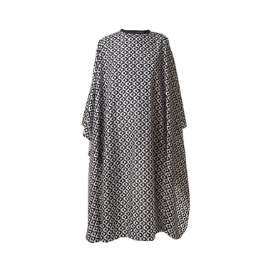 Harizma Накидка парикмахерская, орнамент, 140 см х 160 см, чёрный купить
