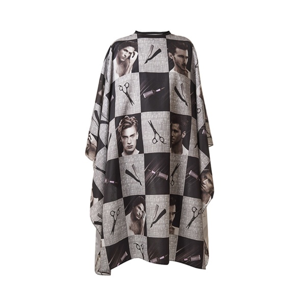 Harizma Накидка парикмахерская, фотографии, 140 см х 160 см, ножницы, бритвы купить - 0