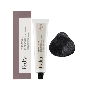 Kydra Le Salon Крем-краска для волос KydraCreme Hair Color Treatment, 1. Black, 60 мл купить