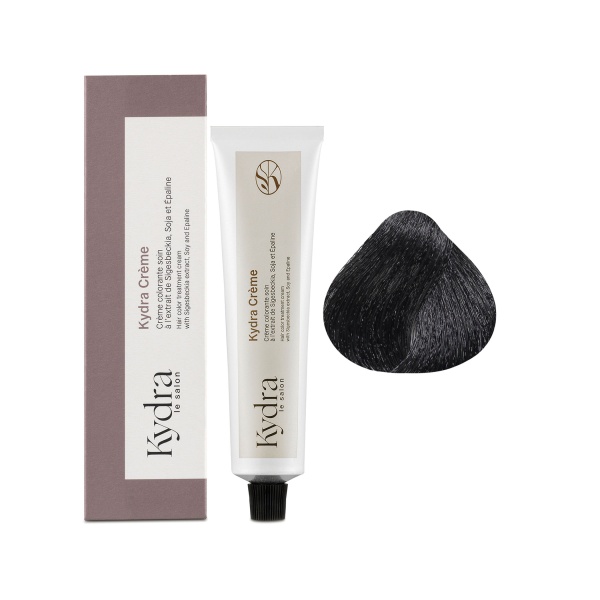 Kydra Le Salon Крем-краска для волос KydraCreme Hair Color Treatment, 1. Black, 60 мл купить - 0