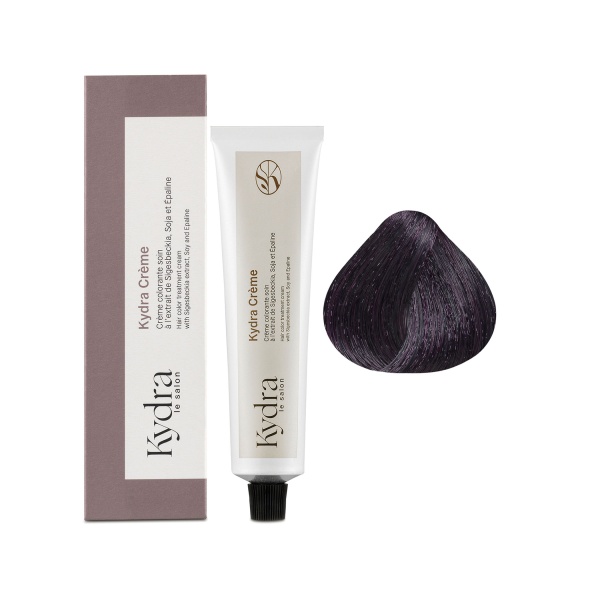 Kydra Le Salon Крем-краска для волос KydraCreme Hair Color Treatment, 4.20 Plum Brown, 60 мл купить - 0