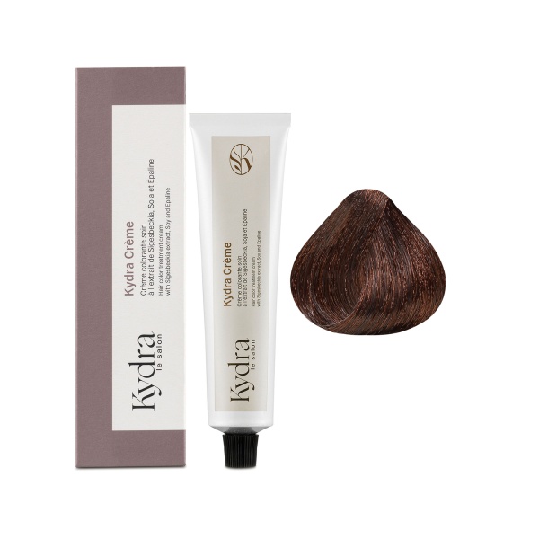 Kydra Le Salon Крем-краска для волос KydraCreme Hair Color Treatment, 6.27 Dark Pearl Chestnut Blonde, 60 мл купить - 0