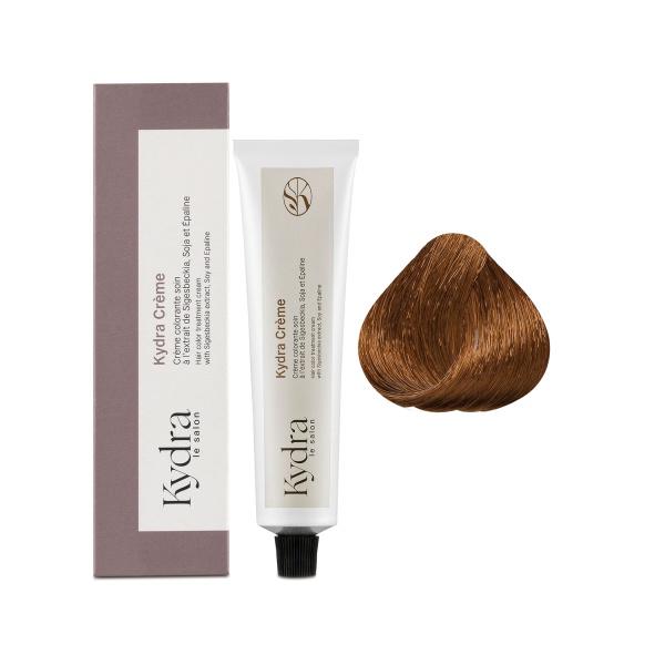 Kydra Le Salon Крем-краска для волос KydraCreme Hair Color Treatment, 8/34 Light Golden Cooper Blonde, 60 мл купить - 0