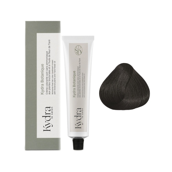 Kydra Le Salon Крем-краска на основе растительных пигментов Botanique Ammonia-Free Hair Color Treatment Cream, 1 Black, 60 мл купить - 0
