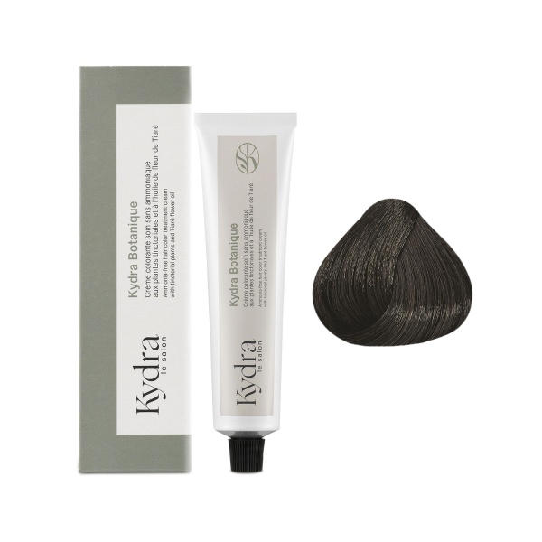 Kydra Le Salon Крем-краска на основе растительных пигментов Botanique Ammonia-Free Hair Color Treatment Cream, 3/00 Deep Dark Brown, 60 мл купить - 0