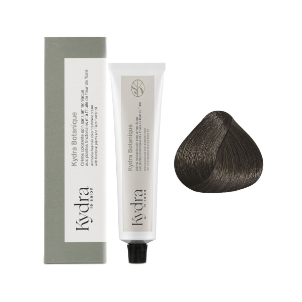 Kydra Le Salon Крем-краска на основе растительных пигментов Botanique Ammonia-Free Hair Color Treatment Cream, 4 Brown, 60 мл купить - 0