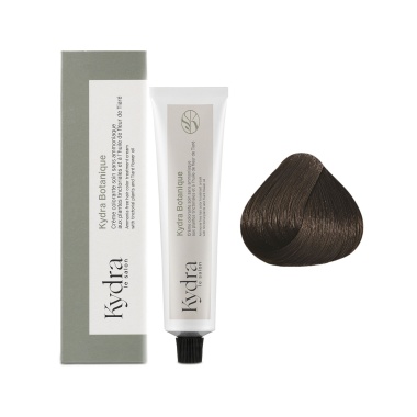 Kydra Le Salon Крем-краска на основе растительных пигментов Botanique Ammonia-Free Hair Color Treatment Cream, 4/45 Copper Mahogany Brown, 60 мл купить