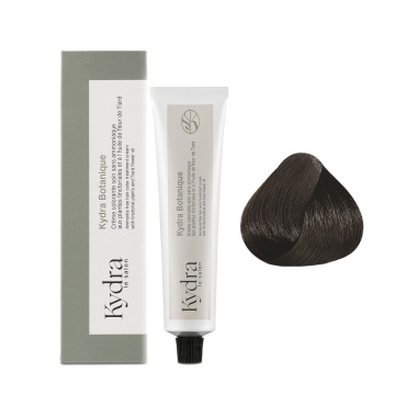 Kydra Le Salon Крем-краска на основе растительных пигментов Botanique Ammonia-Free Hair Color Treatment Cream, 5/12 Light Ash Pearl Brown, 60 мл купить