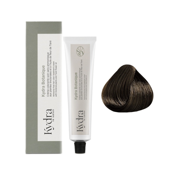 Kydra Le Salon Крем-краска на основе растительных пигментов Botanique Ammonia-Free Hair Color Treatment Cream, 6/1 Dark Ash Blond, 60 мл купить - 0