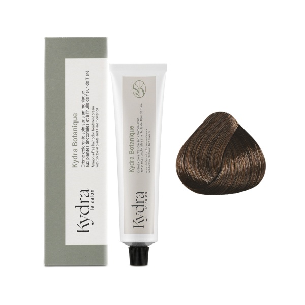 Kydra Le Salon Крем-краска на основе растительных пигментов Botanique Ammonia-Free Hair Color Treatment Cream, 6/45 Dark Copper Mahogany Blonde, 60 мл купить - 0