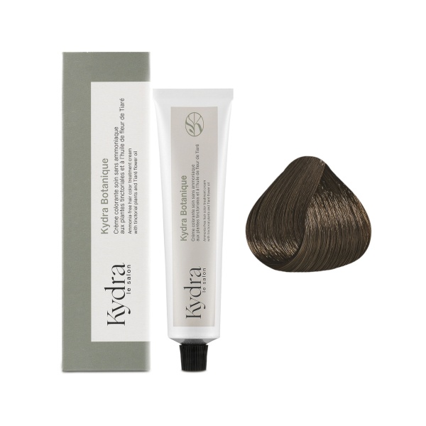 Kydra Le Salon Крем-краска на основе растительных пигментов Botanique Ammonia-Free Hair Color Treatment Cream, 6/7 Dark Chestnut Blonde, 60 мл купить - 0
