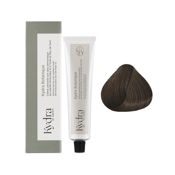 Kydra Le Salon Крем-краска на основе растительных пигментов Botanique Ammonia-Free Hair Color Treatment Cream, 6/75 Dark Chestnut Mahogany Blonde, 60 мл купить - 0