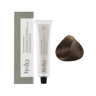 Kydra Le Salon Крем-краска на основе растительных пигментов Botanique Ammonia-Free Hair Color Treatment Cream, 7/12 Ash Pearl Blonde, 60 мл купить