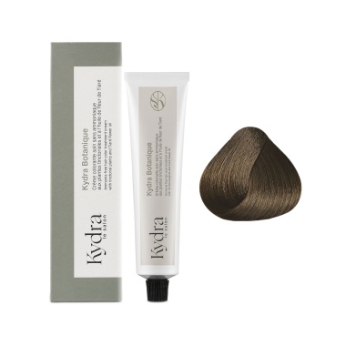Kydra Le Salon Крем-краска на основе растительных пигментов Botanique Ammonia-Free Hair Color Treatment Cream, 7/7 Chestnut Blonde, 60 мл купить