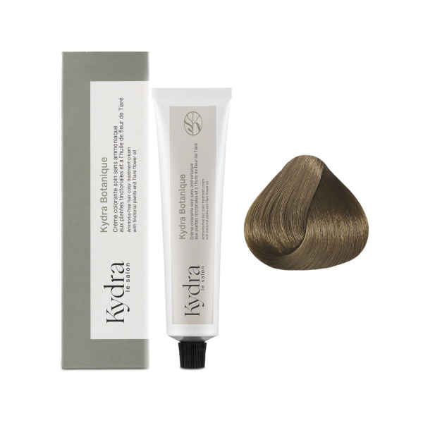 Kydra Le Salon Крем-краска на основе растительных пигментов Botanique Ammonia-Free Hair Color Treatment Cream, 8/1 Light Ash Blonde, 60 мл купить - 0