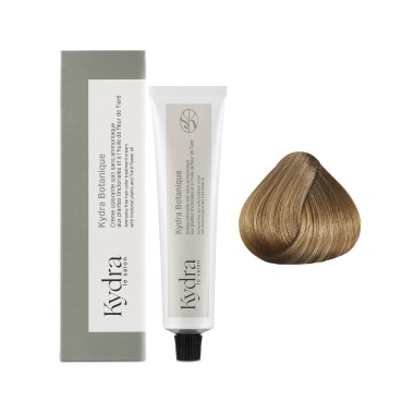Kydra Le Salon Крем-краска на основе растительных пигментов Botanique Ammonia-Free Hair Color Treatment Cream, 9/7 Very Light Chestnut Blonde, 60 мл купить