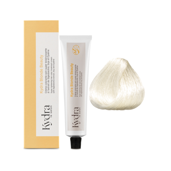 Kydra Le Salon Крем-краска для волос Super Blond Hair Color Treatment Cream, SB00 Ultra Natural Blonde Beauty, 60 мл купить - 0