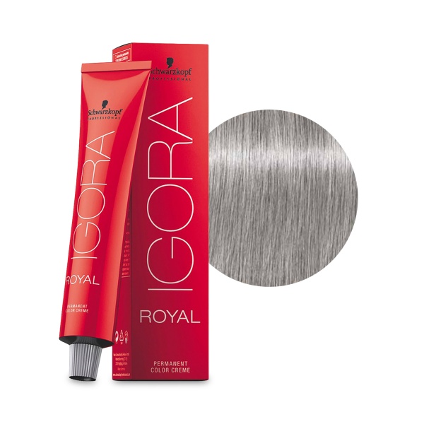Schwarzkopf Professional Краска для волос Igora Royal, 9,5-29 светлый блондин пастельный пепельный фиолетовый, 60 мл купить - 0