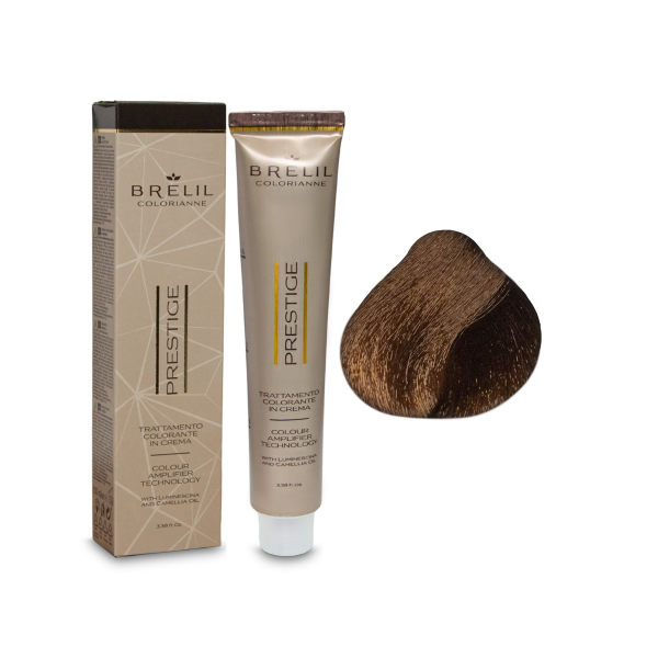 Brelil Professional Краска для волос Colorianne Prestige, 7/40 медный блонд, 100 мл купить - 0