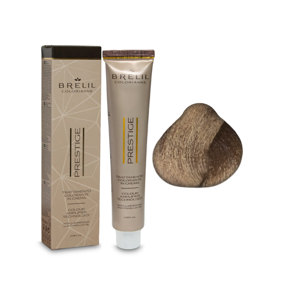 Brelil Professional Краска для волос Colorianne Prestige, 8/21 холодный светлый блонд, 100 мл купить - 0