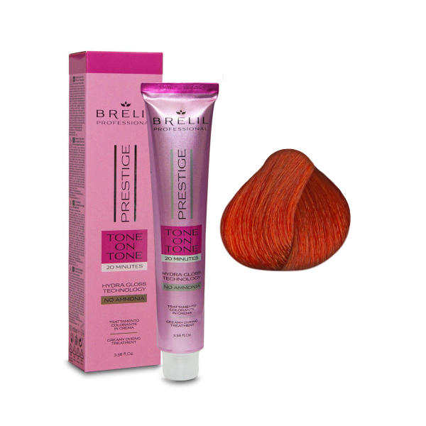 Brelil Professional Крем-краска для волос Colorianne Tone On Tone, /44 Медный усилитель, 100 мл/ купить - 0