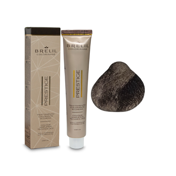 Brelil Professional Краска для волос Colorianne Prestige, 4/00 шатен, 100 мл купить - 0