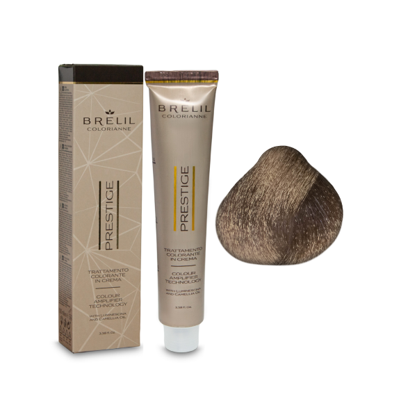 Brelil Professional Краска для волос Colorianne Prestige, 8/10 светлый пепельный блонд, 100 мл купить - 0