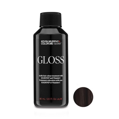 Color.Me Gloss Полуперманентный гелевый краситель c кислым pH Gloss Acidic, 5.0 / 5N Light Brown Natura, 60 мл купить