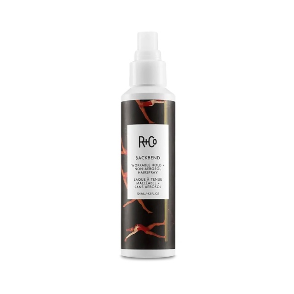 R+Co Спрей-мист для укладки быстрой фиксации Изгиб Backbend Workable Hold+Non Aerosol Hairspray, 124 мл купить - 0