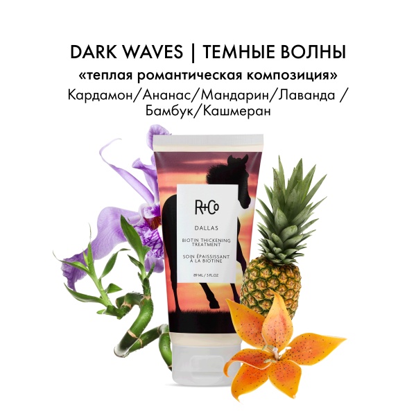 R+Co Уплотняющий уход с биотином для объема Даллас Dallas Biotin Thickening Treatment, 89 мл купить - 3