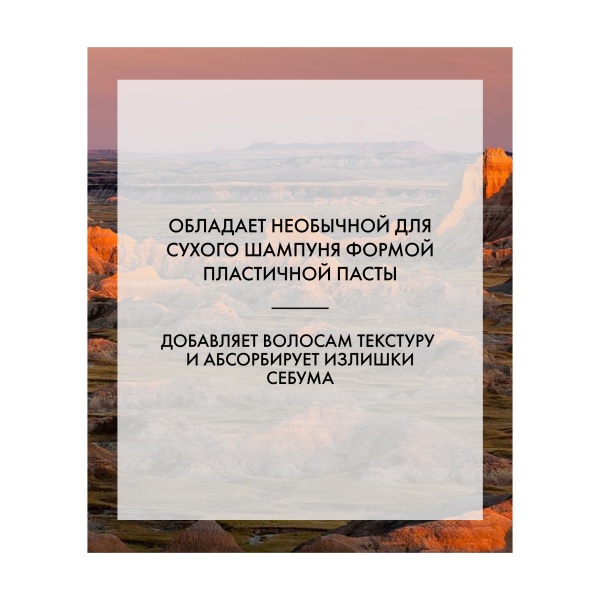 R+Co Сухой шампунь-паста Пустошь Badlands Dry Shampoo Paste, 62 гр купить - 2