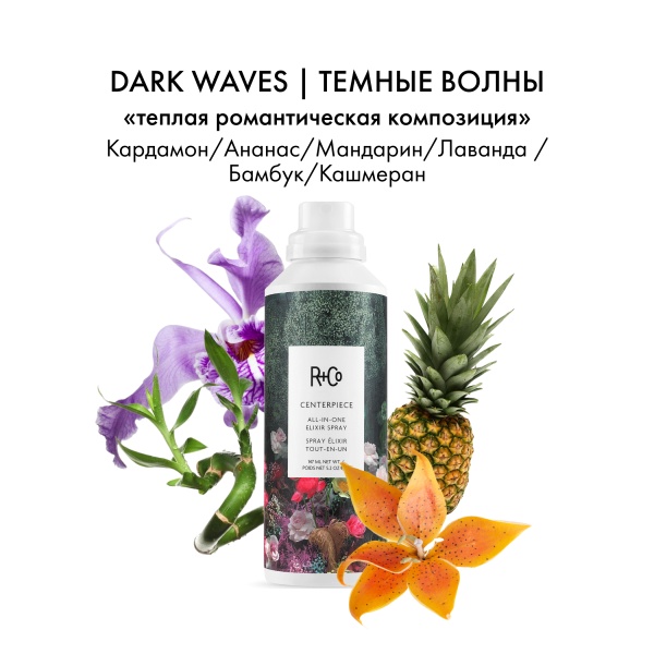 R+Co Cпрей-эликсир для идеальных волос Главный Герой Centerpiece All-In-One Hair Elixir, 147 мл купить - 3